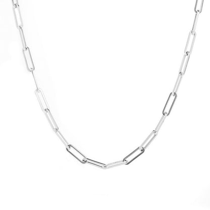 Geometric Cross Titanium Steel Necklace