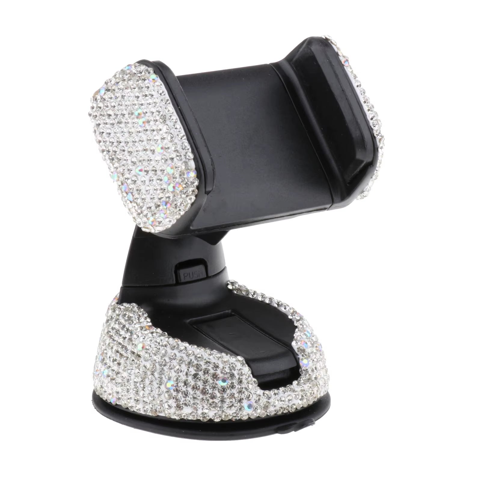 Car Phone Holder Women Diamond Crystal Car Air Vent Mount Clip Mobile Phone Holder Stand in Car Bracket Interior Accessories