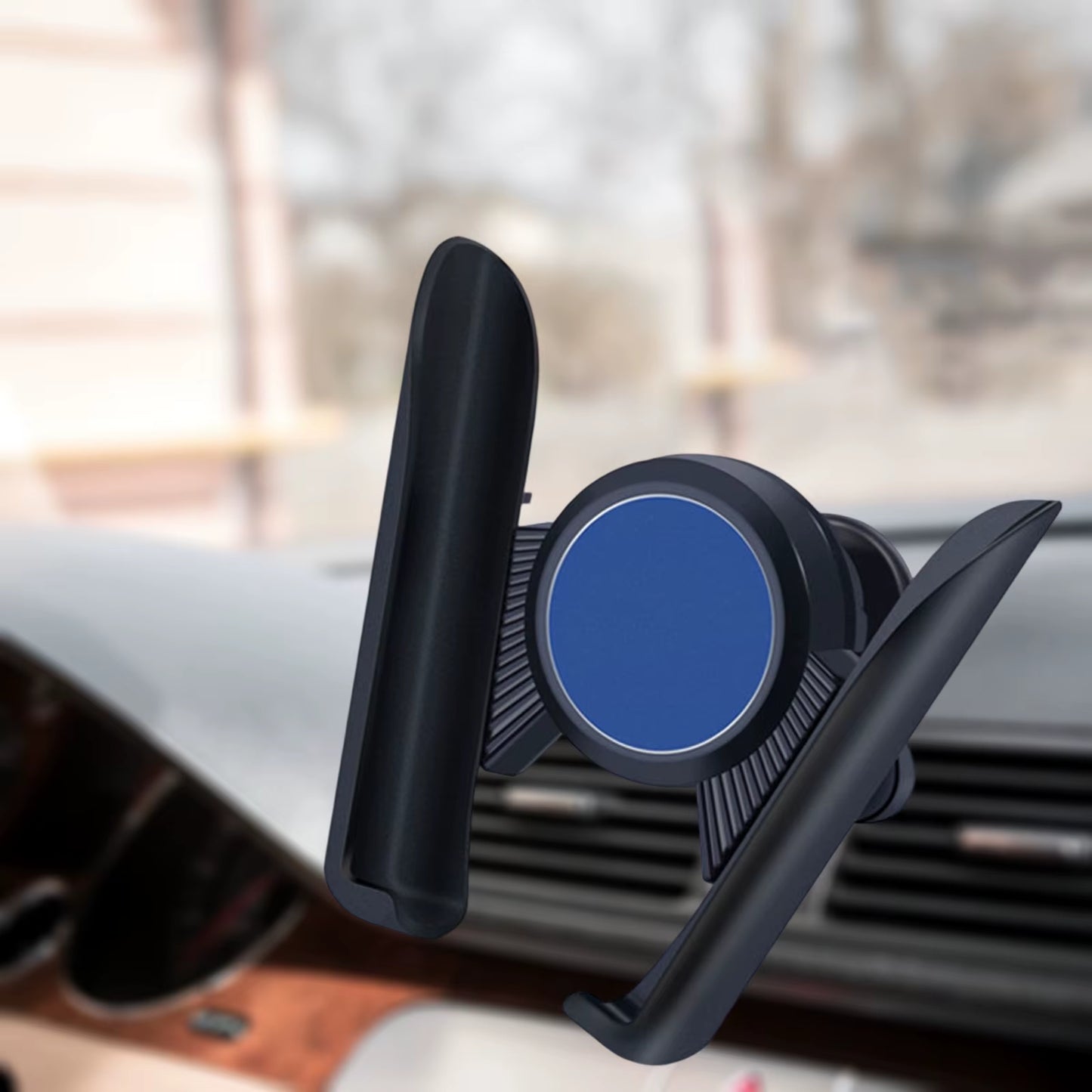 Car Phone Holder Women Diamond Crystal Car Air Vent Mount Clip Mobile Phone Holder Stand in Car Bracket Interior Accessories