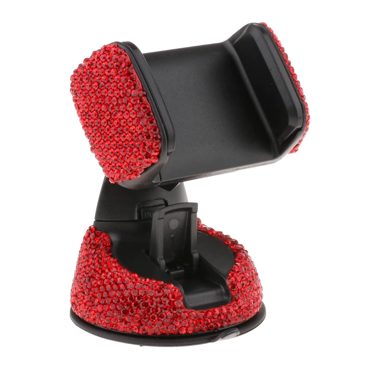 Car Phone Holder Women Diamond Crystal Car Air Vent Mount Clip Mobile Phone Holder Stand in Car Bracket Interior Accessories