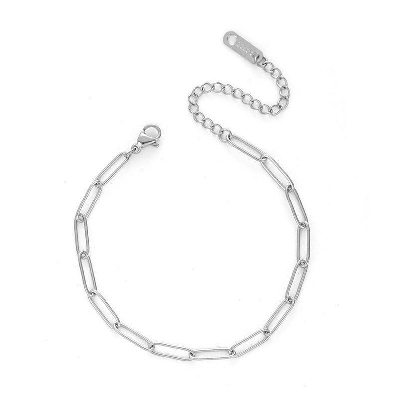 Geometric Cross Titanium Steel Necklace