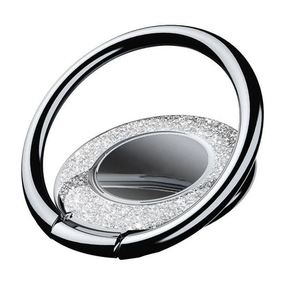 Luxury Metal Mobile Phone Ring Holder Telephone Cellular Support Accessories Magnetic Car Bracket Socket Stand for Mobile Phones