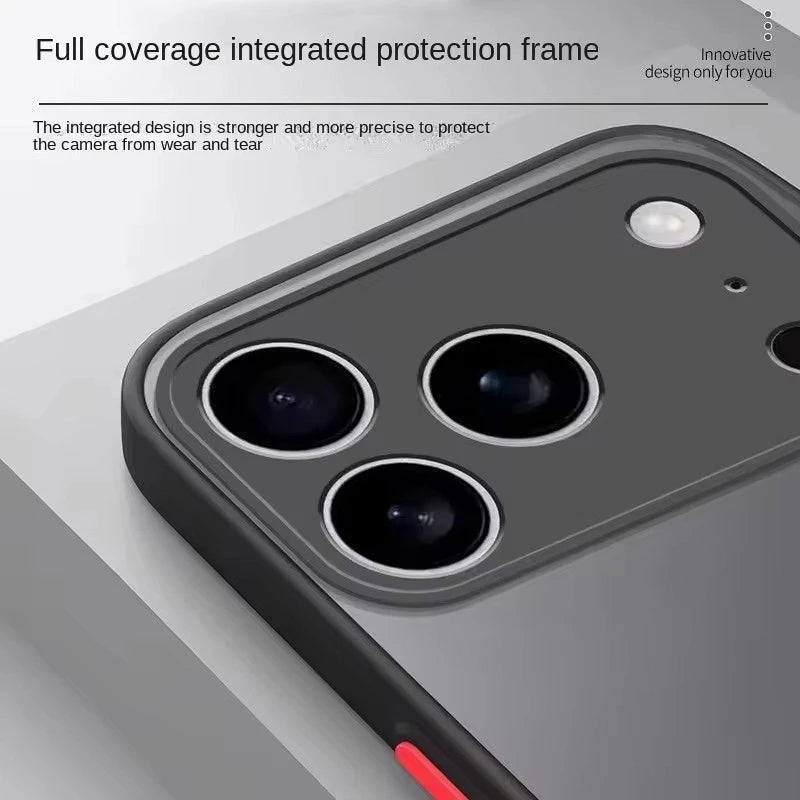 Matte Phone Case For iPhone 16 13 12 11 14 15 Pro Max Mini Luxury Soft Silicone Shockproof Case For iPhone 15 14 16 Plus XR X XS
