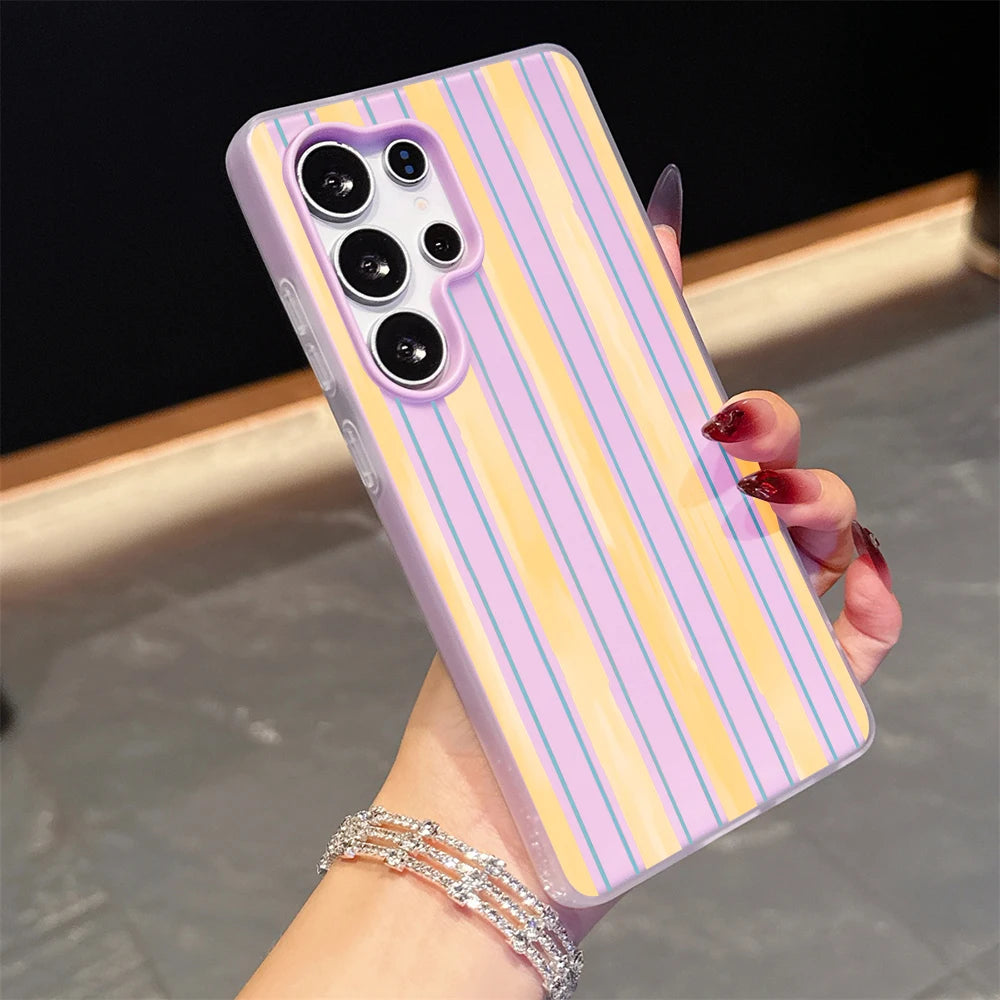 Minimalist Stripes Phone Case For Xiaomi Redmi 17 Pro Max Cases For Redmi Mi 11 Lite 5G 14T Pro 15T Pro 17 Pro Silicone Funda
