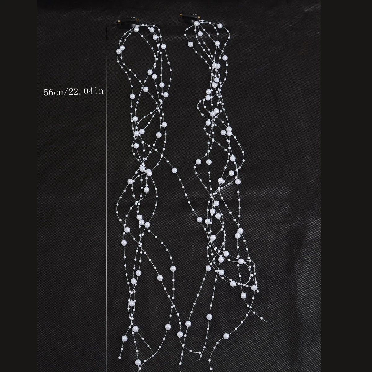 Super Fairy Tassel Hair Accessories, Braided Hair Clips, Pearl Hair Chains, Women's Hair Accessories, Y2K Hair Clips Suitable for Parties, Proms, Girls' Birthday Outfits, and Daily Wear
