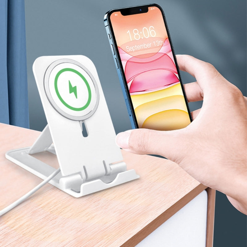 Adjustable Stand for MagSafe Charger Plastic Stand Holder Cradle Phone  Charger Accessories Dropshipping