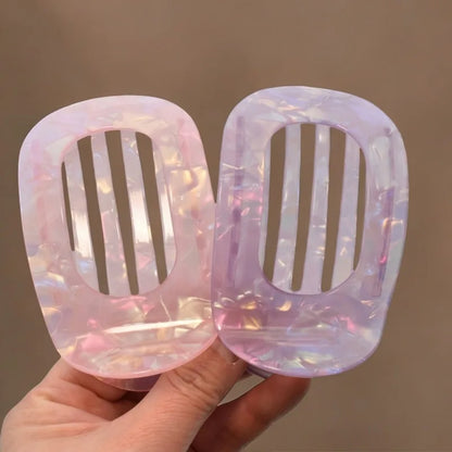 Women Girls Elegant Hair Claw Clips Arc Shaped Geometric Hairgrip Ponytail Clamp Hairpin Headwear Women Hair Accessories New