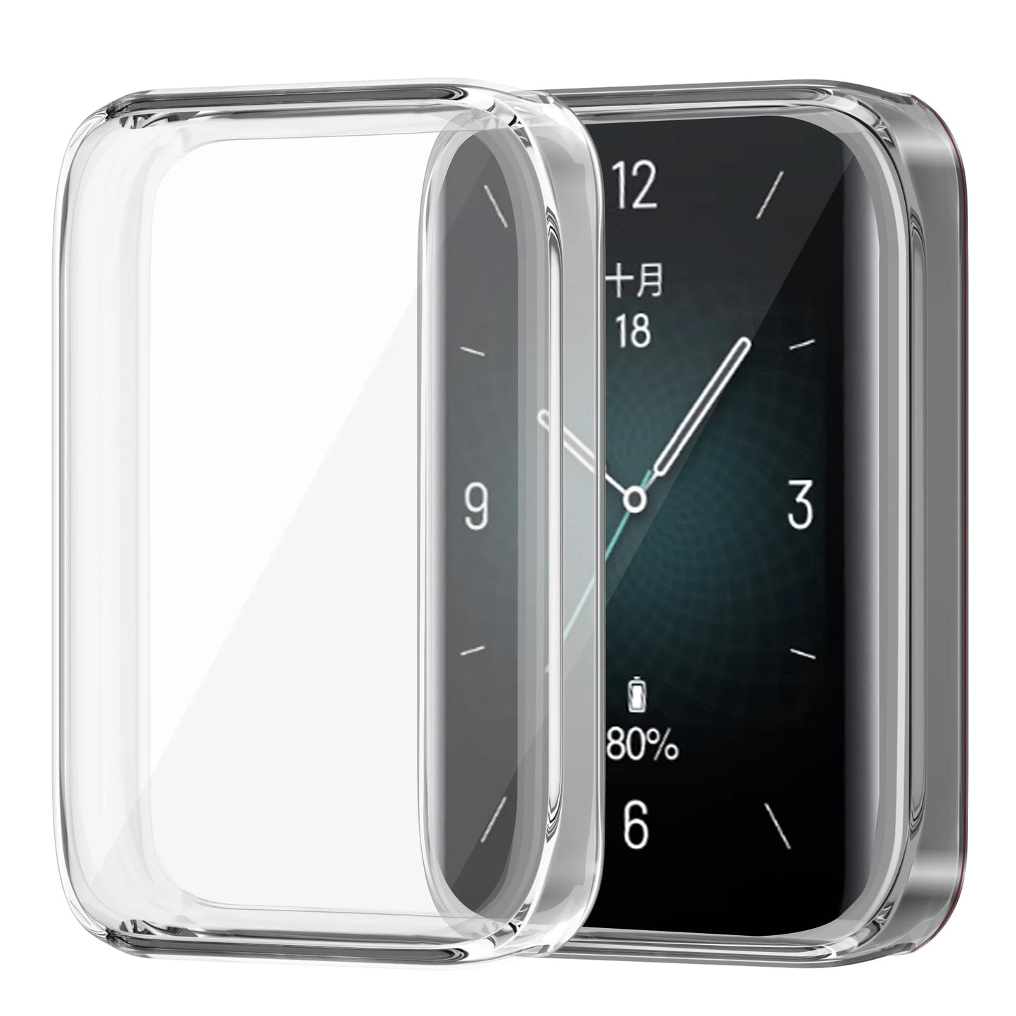 Soft TPU Case Cover For Honor Band 9 10 Plated Shiny Slim Full Cover