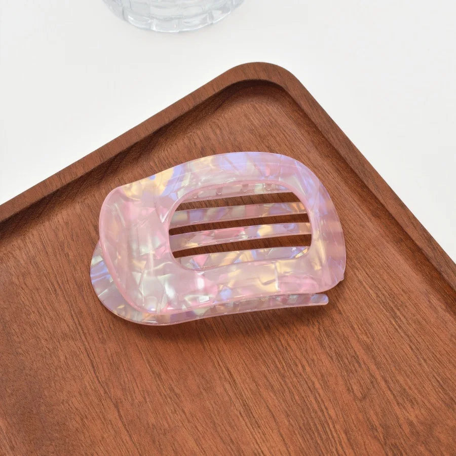 Women Girls Elegant Hair Claw Clips Arc Shaped Geometric Hairgrip Ponytail Clamp Hairpin Headwear Women Hair Accessories New