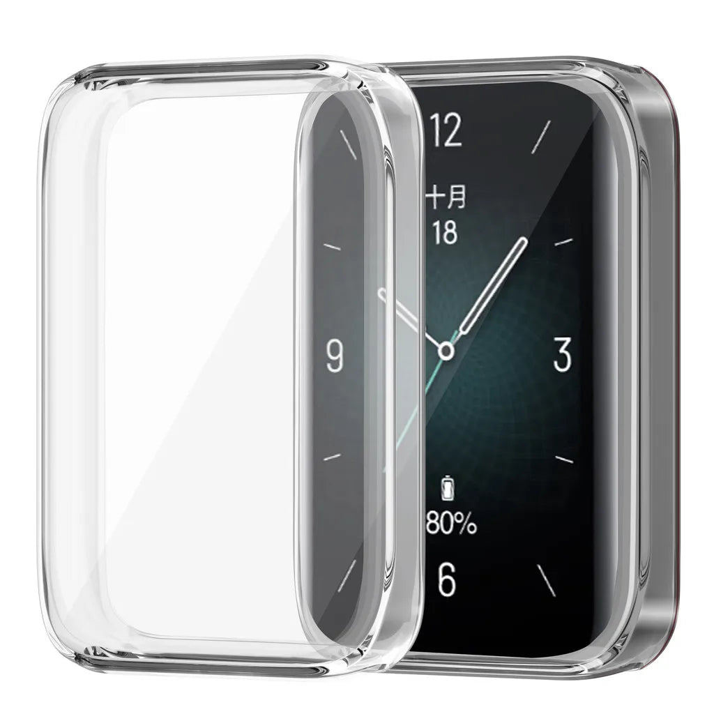 Soft TPU Case Cover For Honor Band 9 10 Plated Shiny Slim Full Cover