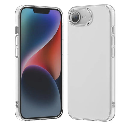 Luxury Transparent Case For IPhone 16e Soft TPU Shockproof Back Cover Clear Case For Phone 16e Waterproof Case Cover Accessories