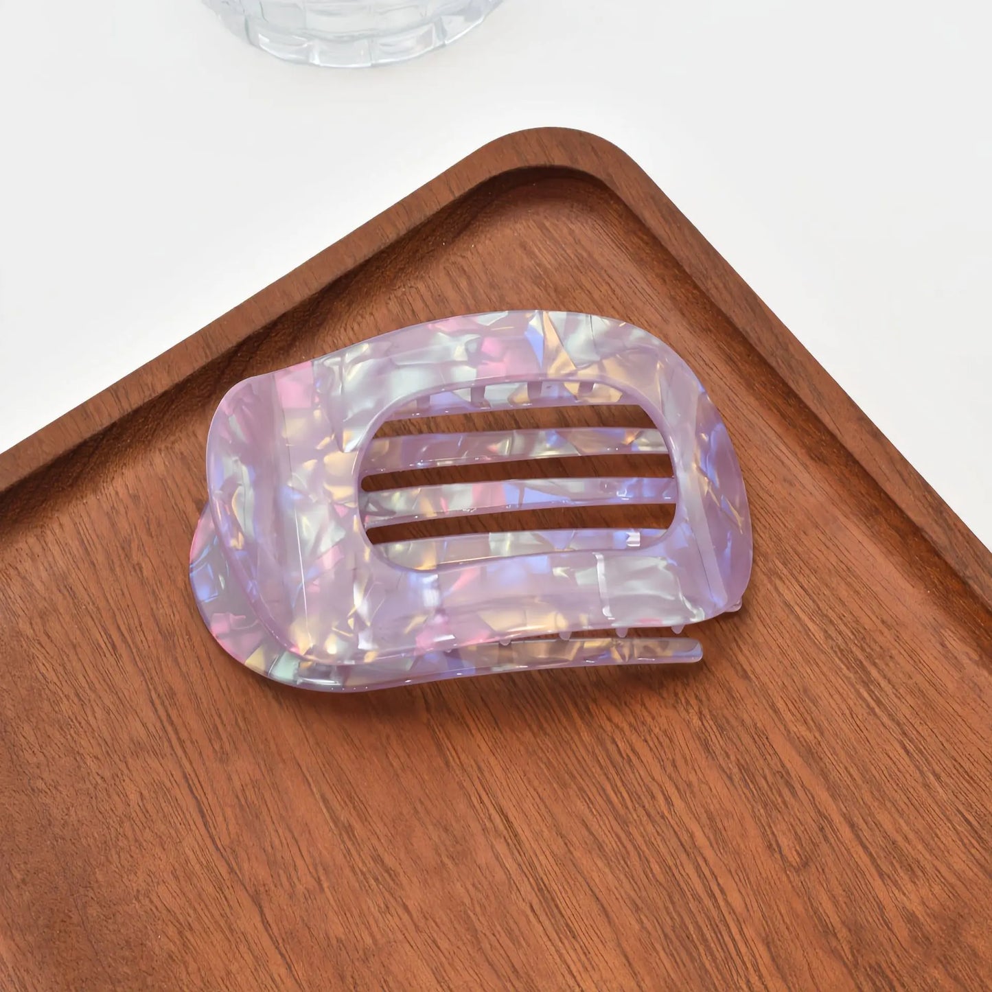 Women Girls Elegant Hair Claw Clips Arc Shaped Geometric Hairgrip Ponytail Clamp Hairpin Headwear Women Hair Accessories New