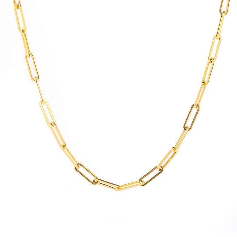 Geometric Cross Titanium Steel Necklace