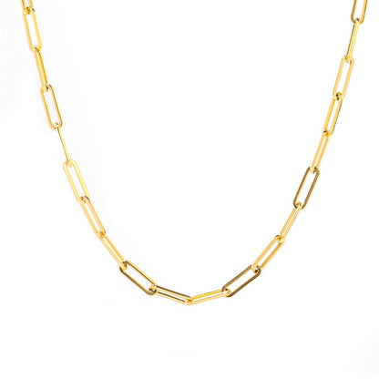 Geometric Cross Titanium Steel Necklace