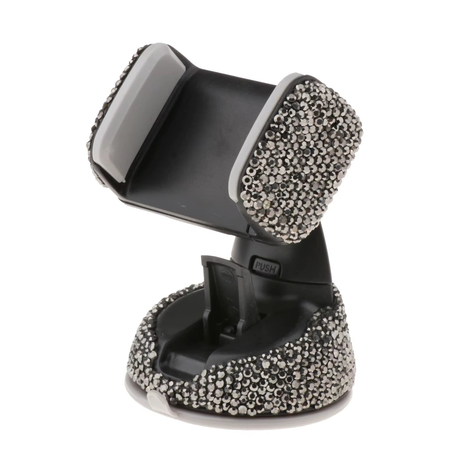 Car Phone Holder Women Diamond Crystal Car Air Vent Mount Clip Mobile Phone Holder Stand in Car Bracket Interior Accessories